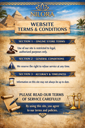 Nilora Terms & Conditions