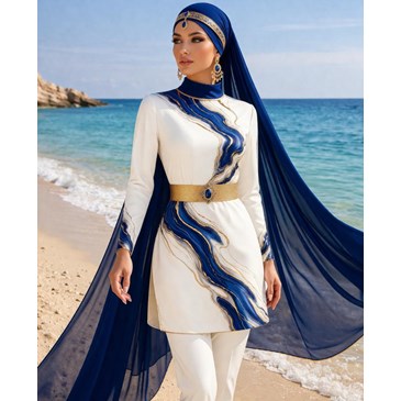 Nefertiti Royal Veil Signature Set